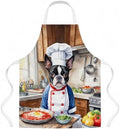 Caroline's Treasures Boston Terrier The Chef Apron Cooking Kitchen Server by CarolinesTreasures