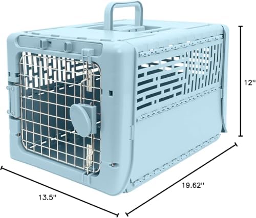SportPet Designs Collapsible X-Small Pet Travel Carrier, Hard-Sided Kennel - Image 3