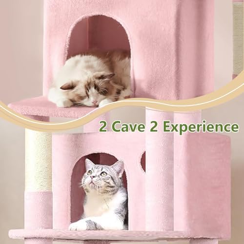 68 Inches Multi-Level Large and Tall Cat Tree Tower - Image 6