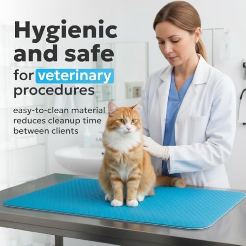 Seagull Multipurpose Foam Rubber Pet Grooming Table Mat 24 x 36 Inch Dog - Image 5