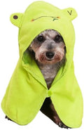 Dog Hooded Bathrobe Towel Fast Drying Absorbent Bath Warm Blanket by Unknown