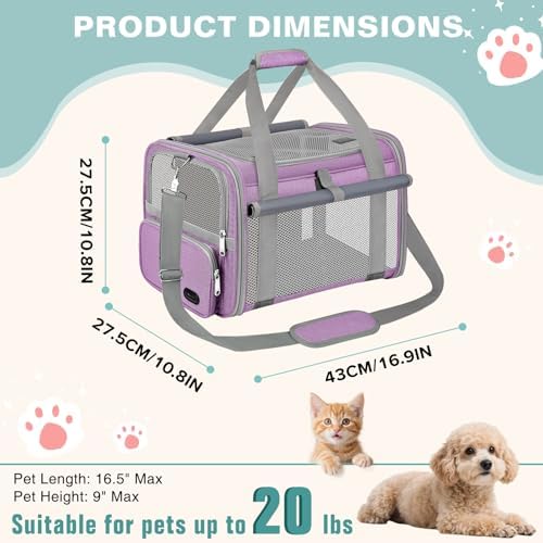 Soft Cat Carrier for Anxious Pets - Image 4