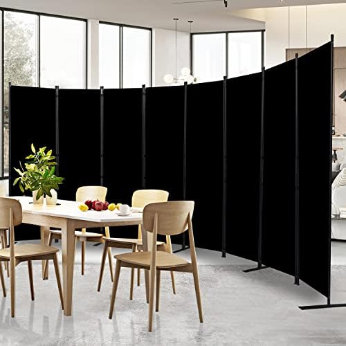 8 Panel Wide Room Divider Wall Screen by HOMSCREENER