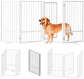 SNUOWU Full Metal Freestanding Dog Gate by SNUOWU
