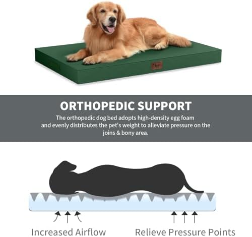 Outdoor Waterproof Orthopedic Dog Bed - Image 3