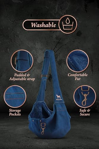 Noah & Paw Dog Carrier Sling for XS Dogs & Cats 3-10 lbs - Image 5