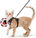 rabbitgoo Cat Harness and Leash Set, Escape Proof Vest, Berry Pounce by rabbitgoo