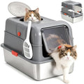 Fully Enclosed Dog Proof Litter Box by HOME