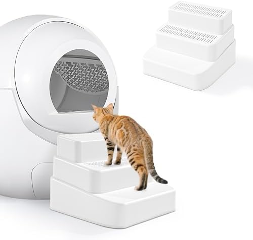 BALAPET Adjustable 3 Steps Litter Box Ramp by BALAPET