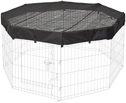 MidWest Homes for Pets Octagon Exercise Pen Fabric Mesh Top by MidWestHomesForPets