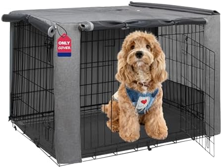 HiCaptain 30-Inch Dog Crate Cover by HiCaptain