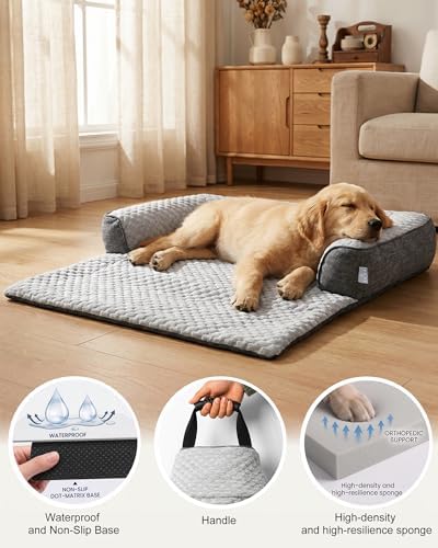 Calming Dog Bed/Mat for Couch, Luxury Dog Couch Bed Sofa Furniture Protector - Image 4