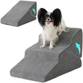 Ahpmeoa Dog Stairs for Small Dogs 16’’ H, 3-Step Dog Steps for Bed by Ahpmeoa