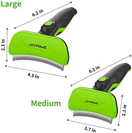 Pet Grooming Brush for Dogs and Cats, Self-Cleaning Undercoat Deshedding Tool - Image 6