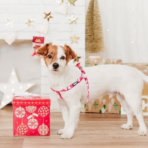 PUPTECK Christmas Dog Harness Medium Sized Step-in Adjustable Puppy Vest - Image 6