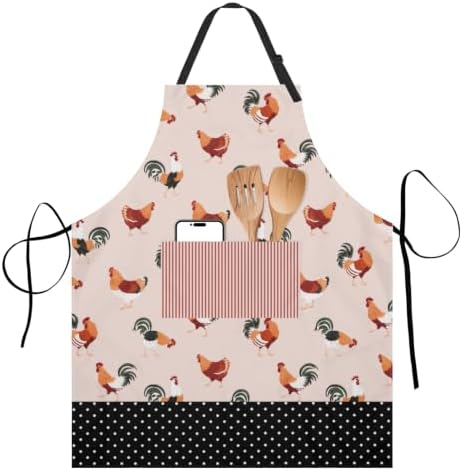 Art Apron with Pocket for Women Men - Image 2