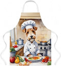 Caroline's Treasures Fox Terrier The Chef Apron Cooking Kitchen Server Baking by CarolinesTreasures