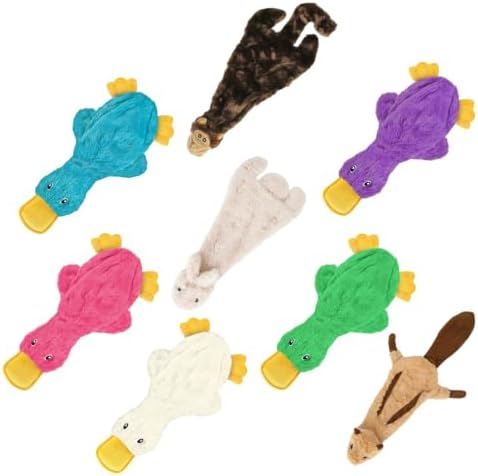 Best Pet Supplies 2-in-1 Stuffless Squeaky Dog Toy by BestPetSuppliesLLC
