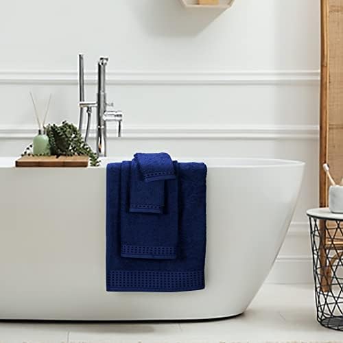 GLAMBURG 100% Cotton Ultra Soft 6 Pack Towel Set, Contains 2 Bath Towels 28x55 - Image 4