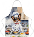 Caroline's Treasures Papillon The Chef Apron Cooking Kitchen Server Baking by CarolinesTreasures
