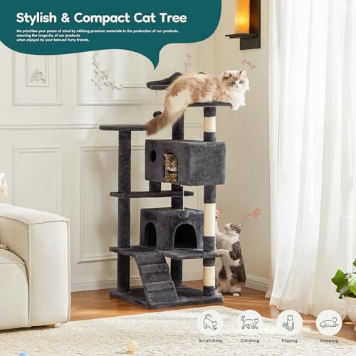 DUMOS 54 Inch Cat Tree Tower - Image 2