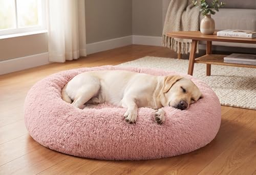 SAVFOX 36 inches Calming Donut Dog Bed - Image 2