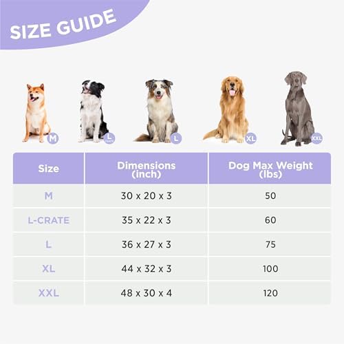 LE SURE Outdoor Waterproof XL Dog Bed, Orthopedic Pet Mat - Image 5