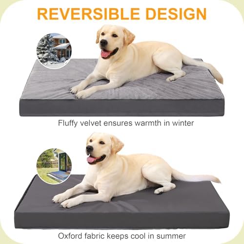 KSIIA Orthopedic Dog Bed for XL Dogs - Image 4