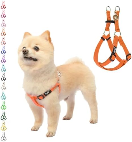 PUPTECK No Pull Dog Harness Small Sized Step-in Adjustable Puppy Vest by PUPTECK