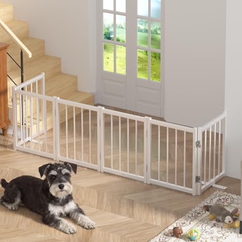 Snuowu 16" Freestanding Short Dog Gate - Image 2