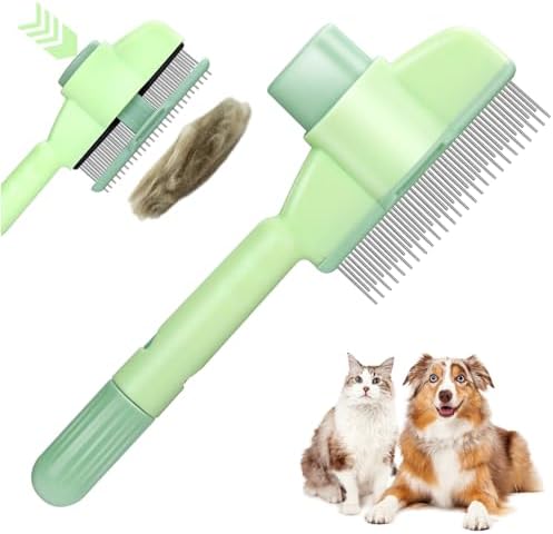 XANGNIER One-click Self Cleaning Cat Comb by XANGNIER