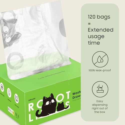 120 Pack Automatic Litter Box Bags Fit - Image 3