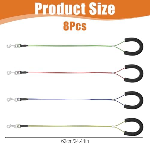 8 Pcs Dog Grooming Loop Noose Restraint - Image 2