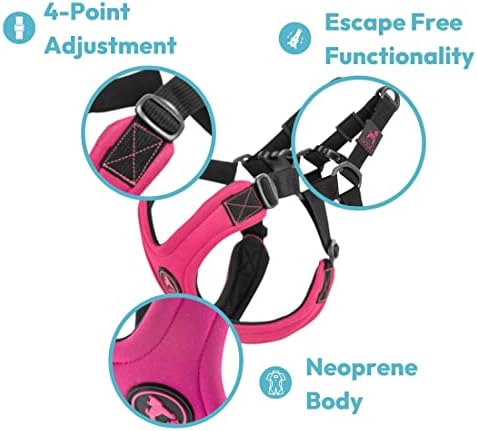 Gooby Sporty Escape Free Harness, Medium - Image 4