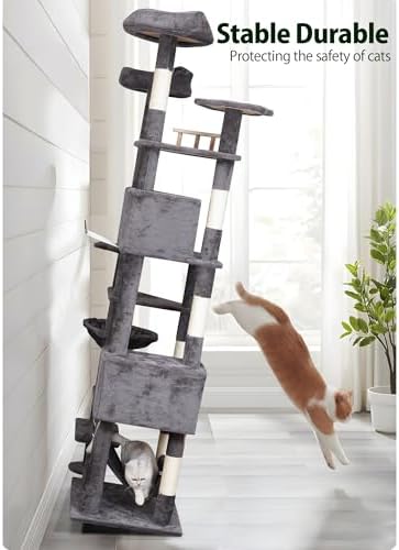 Meecal Cat Tree, 79in Large Tower - Image 7