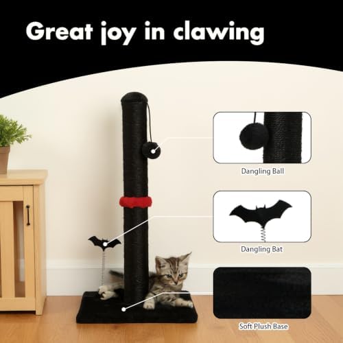 MECOOL Cat Scratching Post Premium Sisal Scratch Posts - Image 2