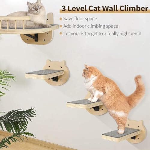 Cat Wall Shelves Furniture Set - Image 7