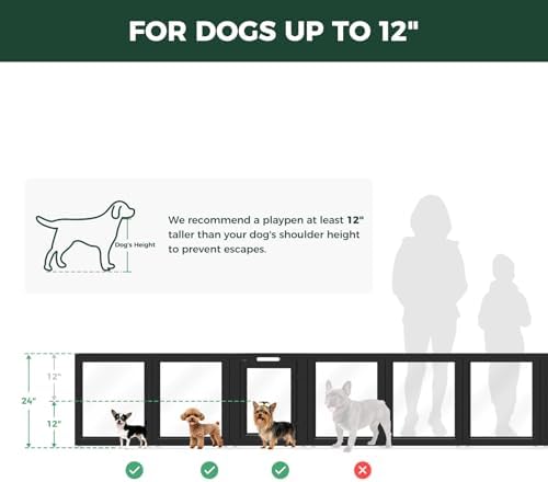 FXW AuraSpace Acrylic Dog Playpen - Image 6