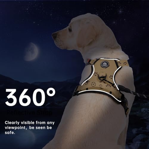 IVY&LANE No Pull Dog Harness for Large Dogs, Reflective Dog Vest Harness - Image 6