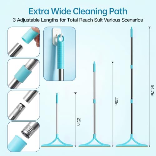 4-in 1 Carpet Rake for Pet Hair Removal, Reusable Pet Hair Remover Tool - Image 4