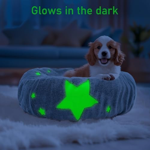 Glow in The Dark Dog Bed Cover Replacement Washable 20×9.8 Inch - Image 3