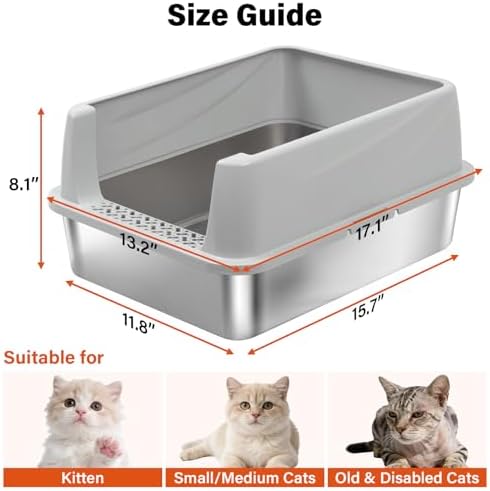 Stainless Steel Litter Box - Image 2