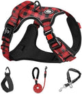 NESTROAD Dog Harness for Medium Sized Dog, No Pull Dog Vest Harness Set by NESTROAD