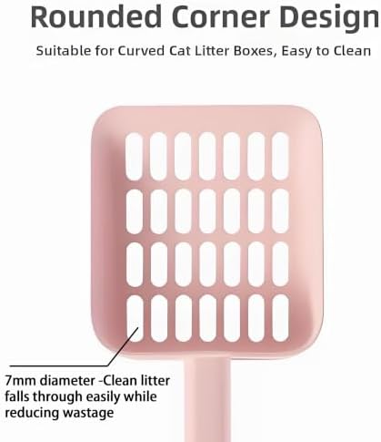 Cat Litter Scoop with Holder，Cat Scooper - Image 4
