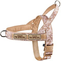 No Pull Dog Harness for Medium Large Dogs, Escape Proof Adjustable Dog Harness by QIFBYFB