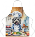 Caroline's Treasures Bergamasco Sheepdog The Chef Apron Cooking Kitchen Server by CarolinesTreasures