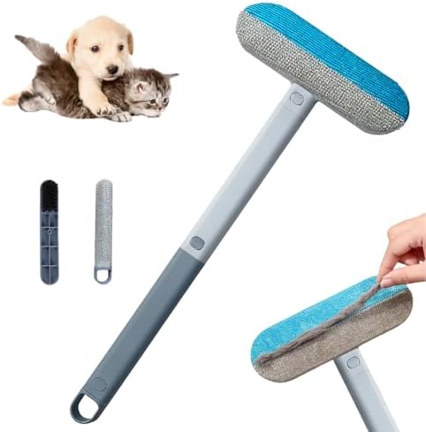 Pet Hair Remover for Furniture & Couch – 17.3 Inch Reusable Dog & Cat Hair Brush by Unknown