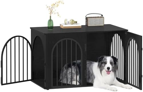 Hzuaneri 39.4'' Dog Crate Furniture, Dog Kennel Indoor by Hzuaneri
