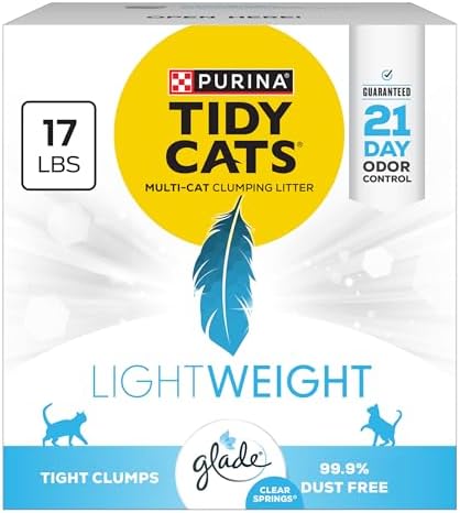 Purina Tidy Cats LightWeight Glade Clear Springs Litter, 17 lb by PurinaTidyCatsLitter