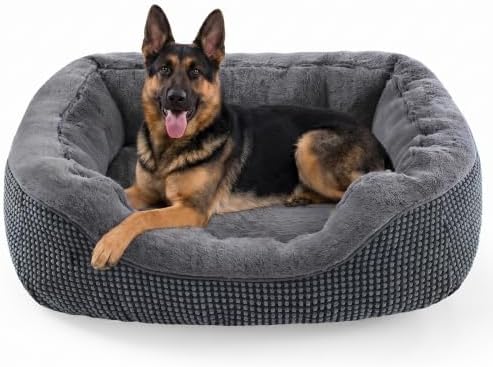 INVENHO XL Dog Beds Large Sized Dog, Washable Orthopedic Warming Soft Sleeping by INVENHO